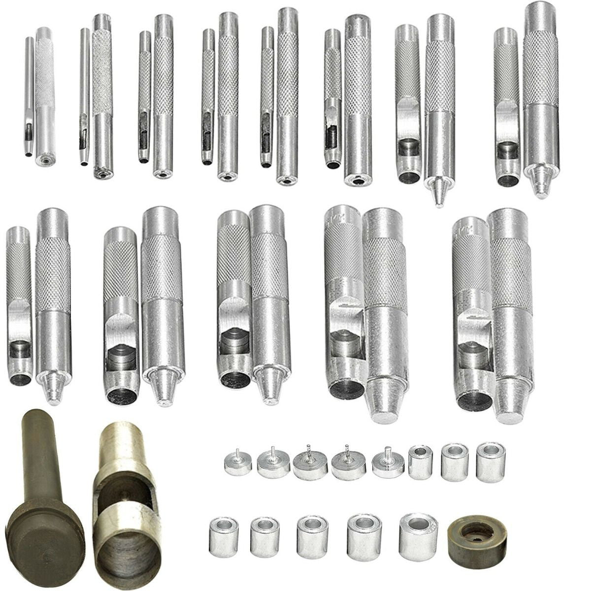 Eyelets Setting and Hole Punch Hand Tool Set - Trimming Shop