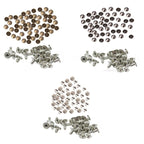 Plastic Domed Head Punk Studs with Base Pin - (Pack of 100)