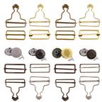 Dungaree Buckle With 17mm Jeans Button - (Pack of 2)