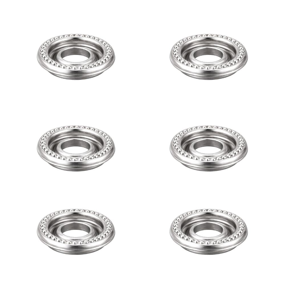 15mm Silver Press Stud Male Studs - Large (Pack of 1)