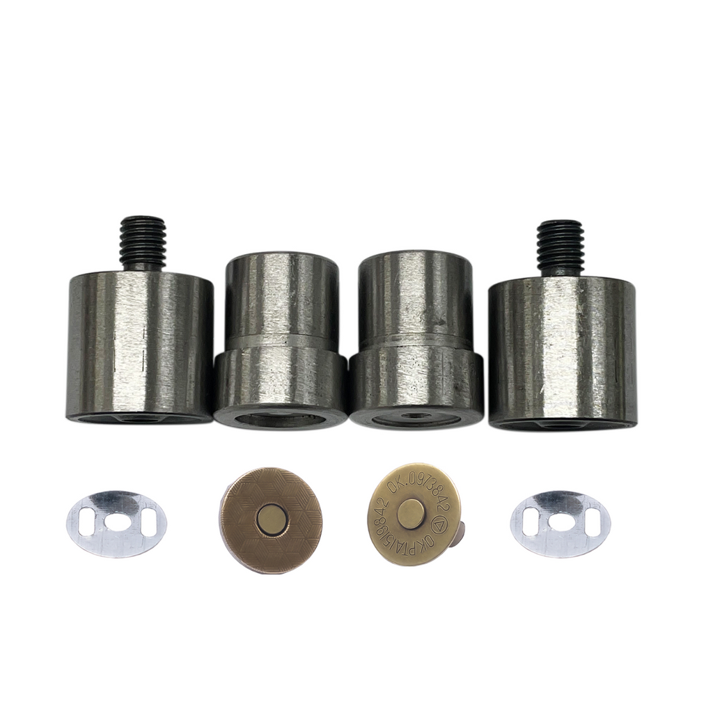 Laser Cut Magnetic Clasp Snap Fastener Fixing Die