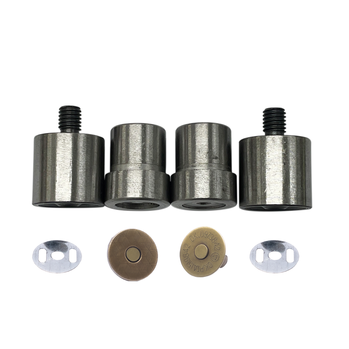 Laser Cut Magnetic Clasp Snap Fastener Fixing Die