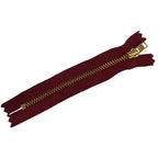 4.5" Metal Heavy Duty Closed End Zipper