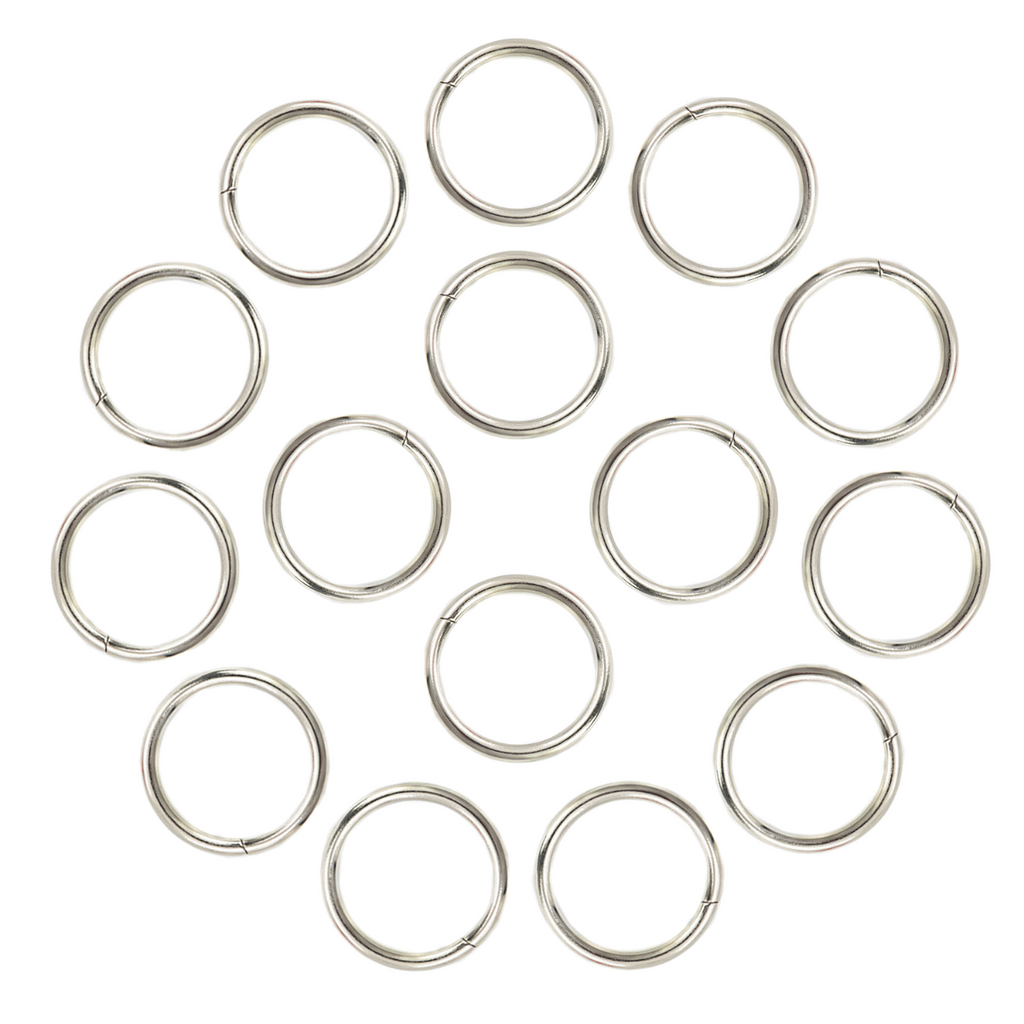 Stainless Steel Non-Welded O Rings - (Pack of 2)