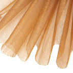 25m x 29cm Organza Sheer Roll - Chocolate