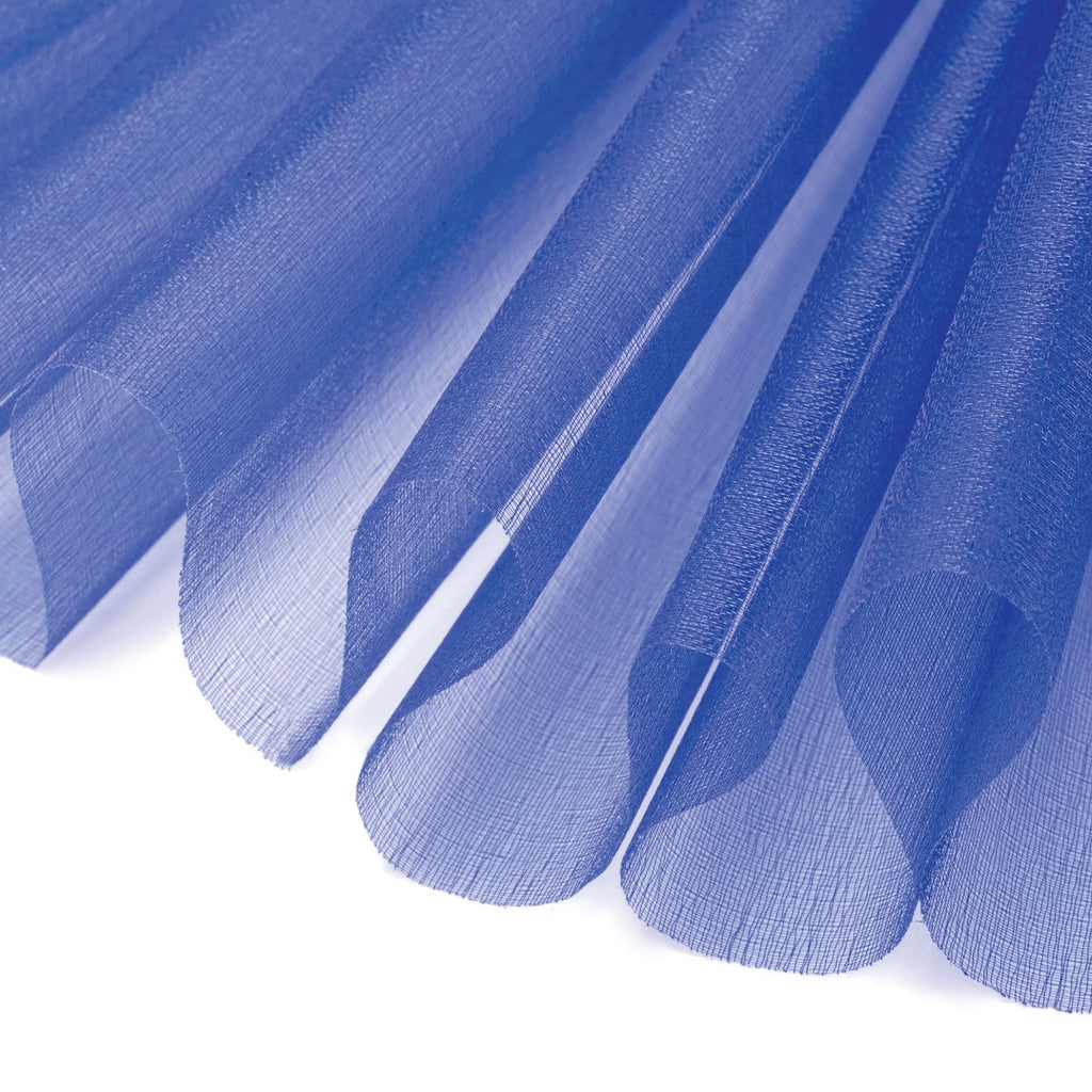 25m x 29cm Organza Sheer Roll - Royal Blue