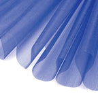 25m x 29cm Organza Sheer Roll - Royal Blue