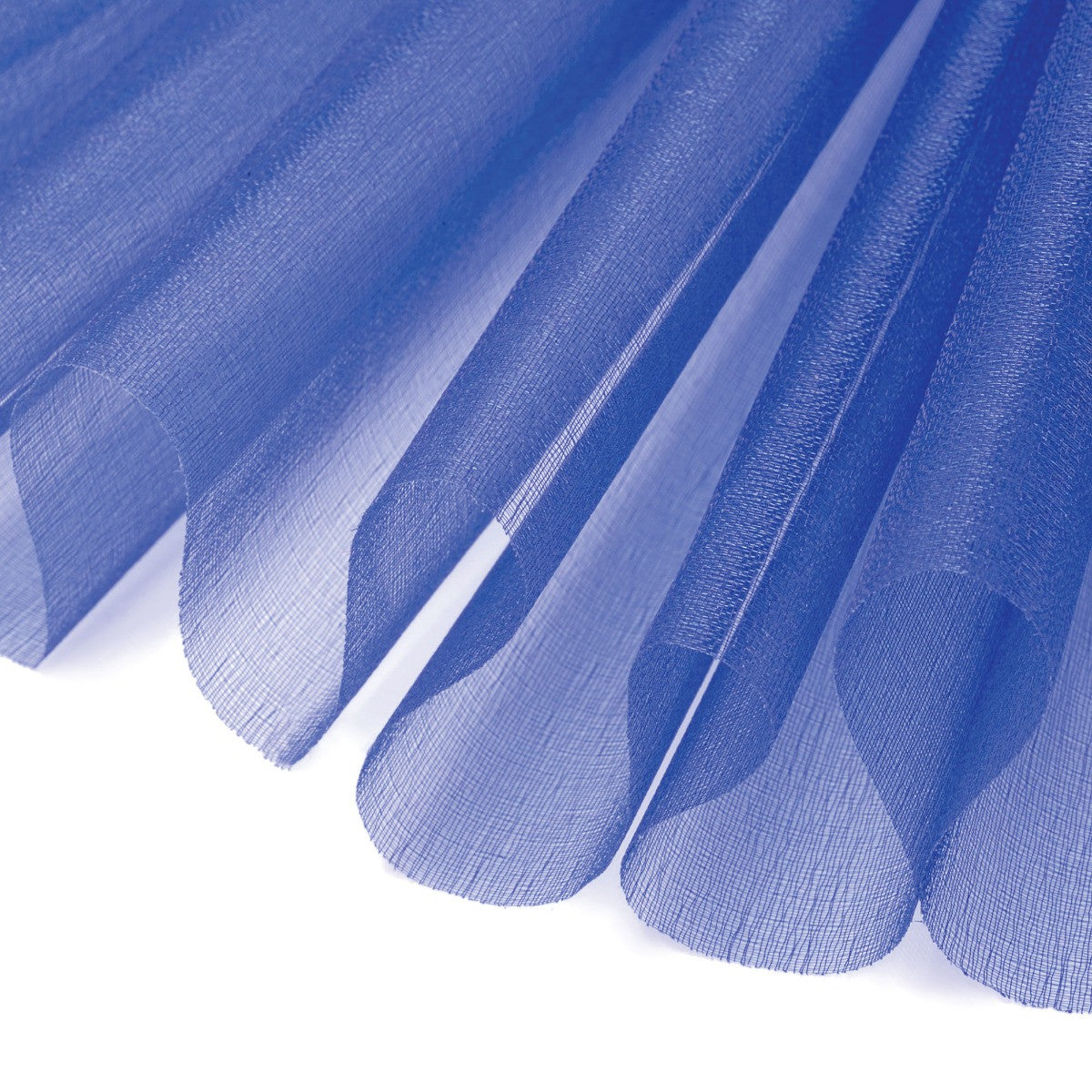 25m x 29cm Organza Sheer Roll - Royal Blue