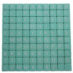 A-Z Plastic Tiles with Score Numbers