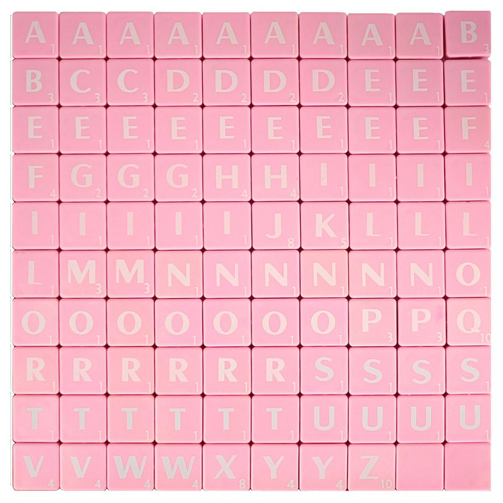 A-Z Plastic Tiles with Score Numbers