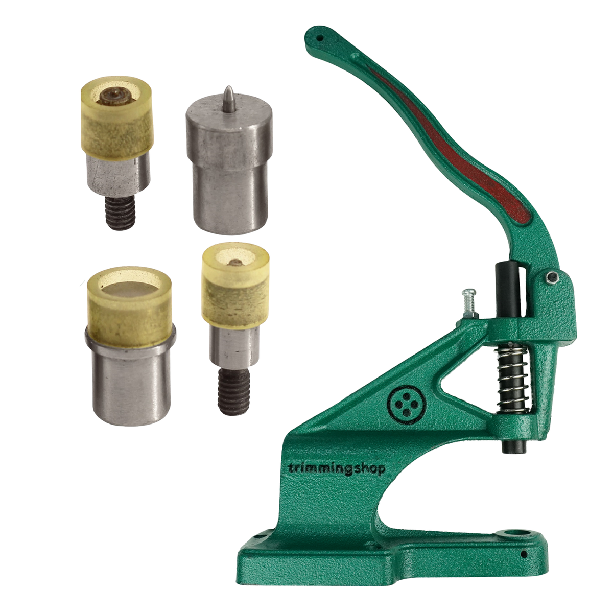 The Green Machine Hand Press® with Press Stud Die Set - Trimming Shop ...