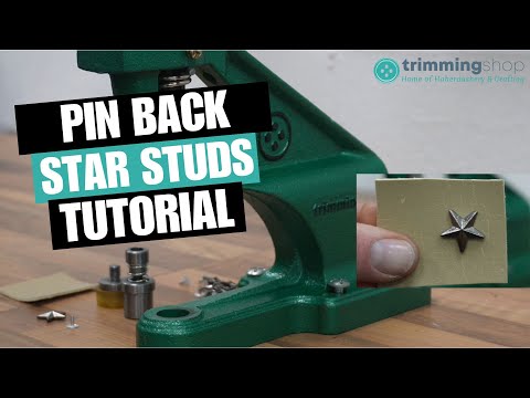 Star Studs with Back Pin Rivets (Pack of 50)