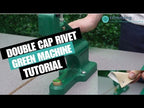 Double Cap Tubular Rivets Die Set for Green Machine Hand Press