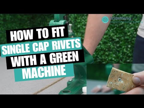 8mm Single Cap Tubular Rivets (Pack of 100)