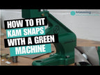 The Green Machine Hand Press® with KAM Snap Poppers Die Set