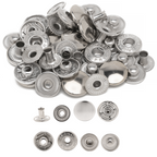 PRYM 15mm S Spring Press Studs (10 Sets)