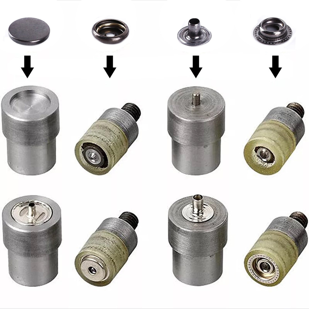 Press Stud Die Set for Green Machine Hand Press