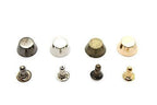 10mm Flat Head Mushroom Stud - (Pack of 100)