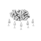 Metal Cone Spike Studs - (Pack of 50)