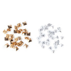 Low-Cone Pyramids with Pins (Pack of 100)