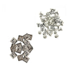 15mm Plastic Pyramids with Rivets (Pack of 100)
