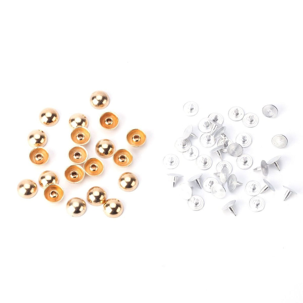 Dome Head Studs with Base Pin - (Pack of 100)