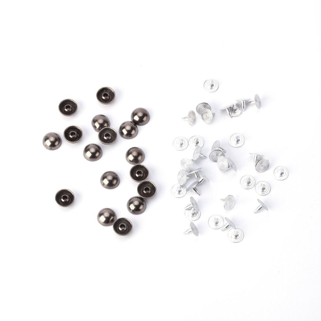 Dome Head Studs with Base Pin - (Pack of 100)