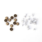Dome Head Studs with Base Pin - (Pack of 100)