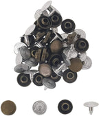 Brass Flat Head Studs - (Pack of 100)