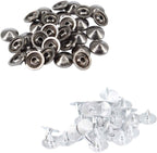 Brass Low Elevation Cone Studs with Base Pin - (Pack of 100)