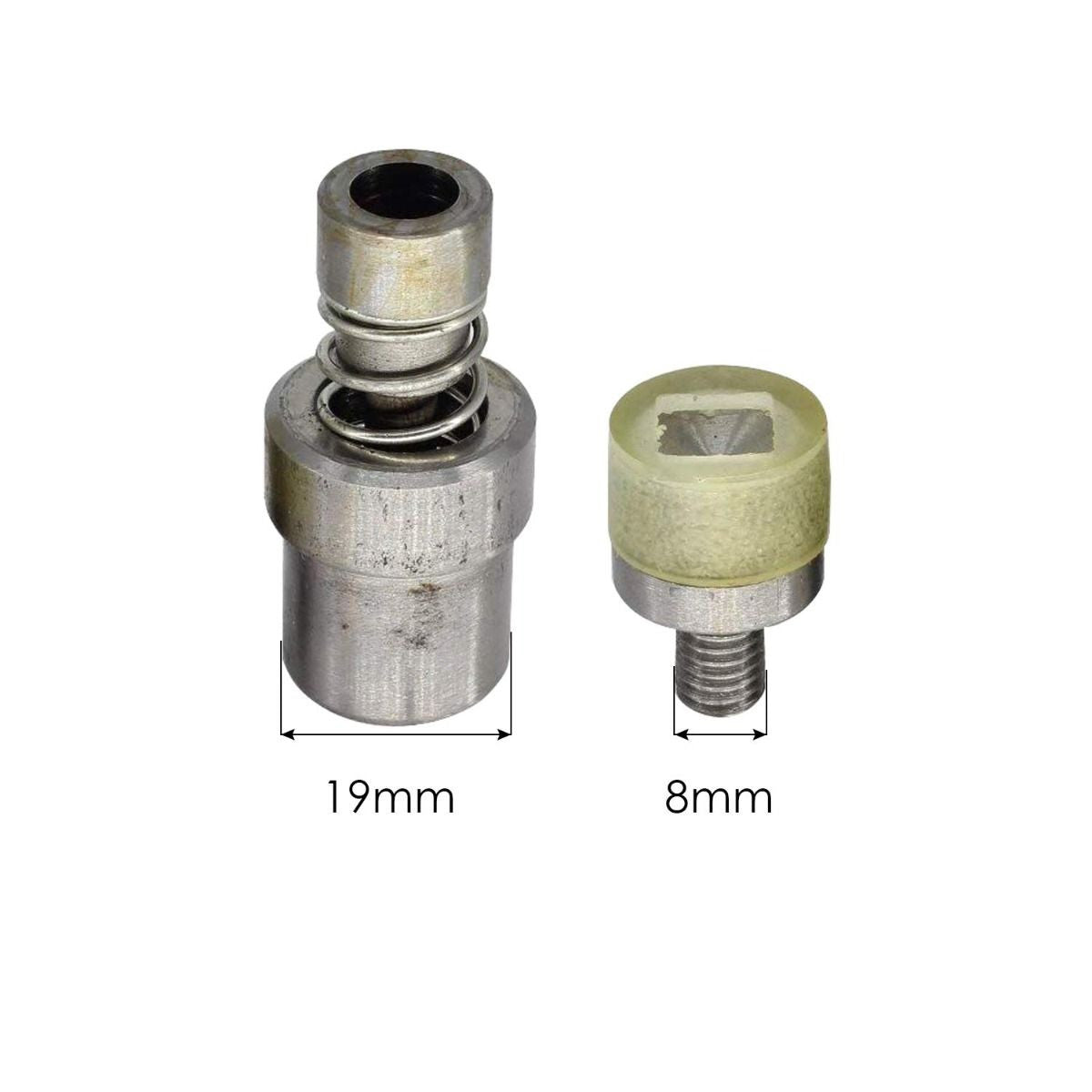 Low-Cone Pyramid Pin Die for Green Machine Hand Press