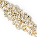 Sew-On Diamante Motif - 240mm x 65mm