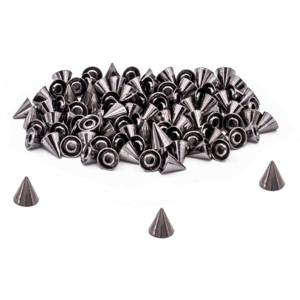 Plastic Cone Studs with Base Pin - (Pack of 100)