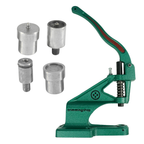 The Green Machine Hand Press® with S-Spring Press Stud Die Set