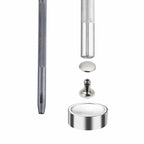 Silver Single Cap Tubular Rivets (Pack of 100)