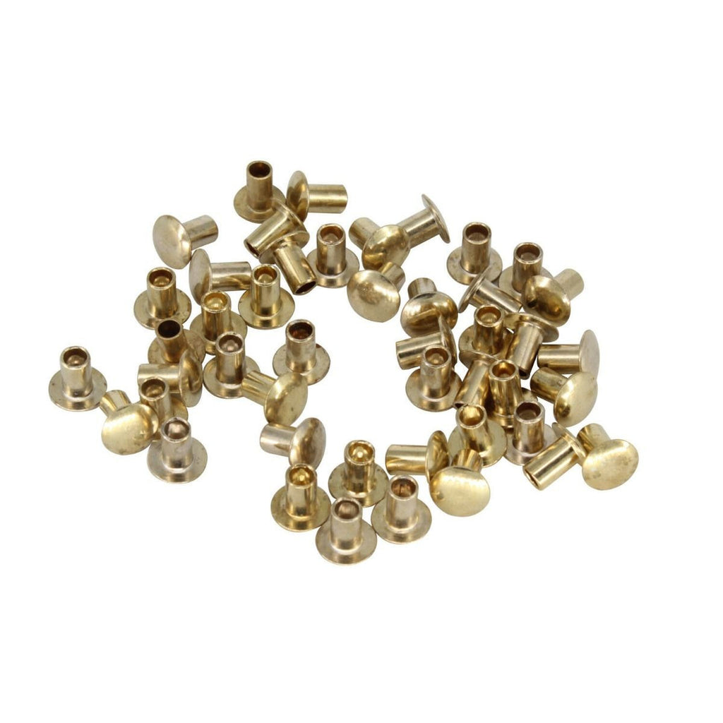 8mm Single Cap Tubular Rivets (Pack of 100)