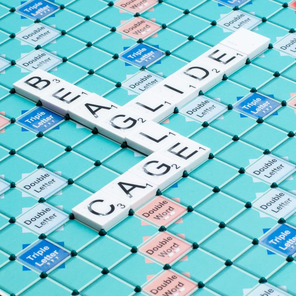 A-Z Plastic Tiles with Score Numbers