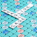 A-Z Plastic Tiles with Score Numbers