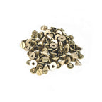 Metal Screw-Back Cone Studs, 9.5mm x 6mm - (Pack of 50)
