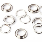 Brass Eyelets with Chrome Plating - (Pack of 100)