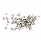 Round Dome Head Punk Spike Studs Rivets with Nail Prongs - (Pack of 100)