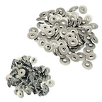 7mm Denim Brass Hat Rivets (Pack of 10)