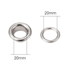 Iron Eyelets with Washers