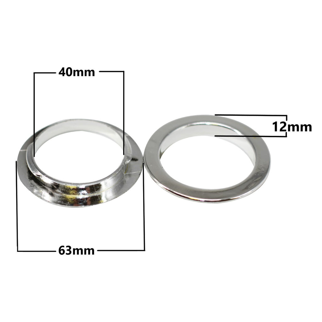 40mm Plastic Curtain Eyelets With Curtain Tape