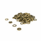 20mm Brass Snap Poppers (Pack of 10)
