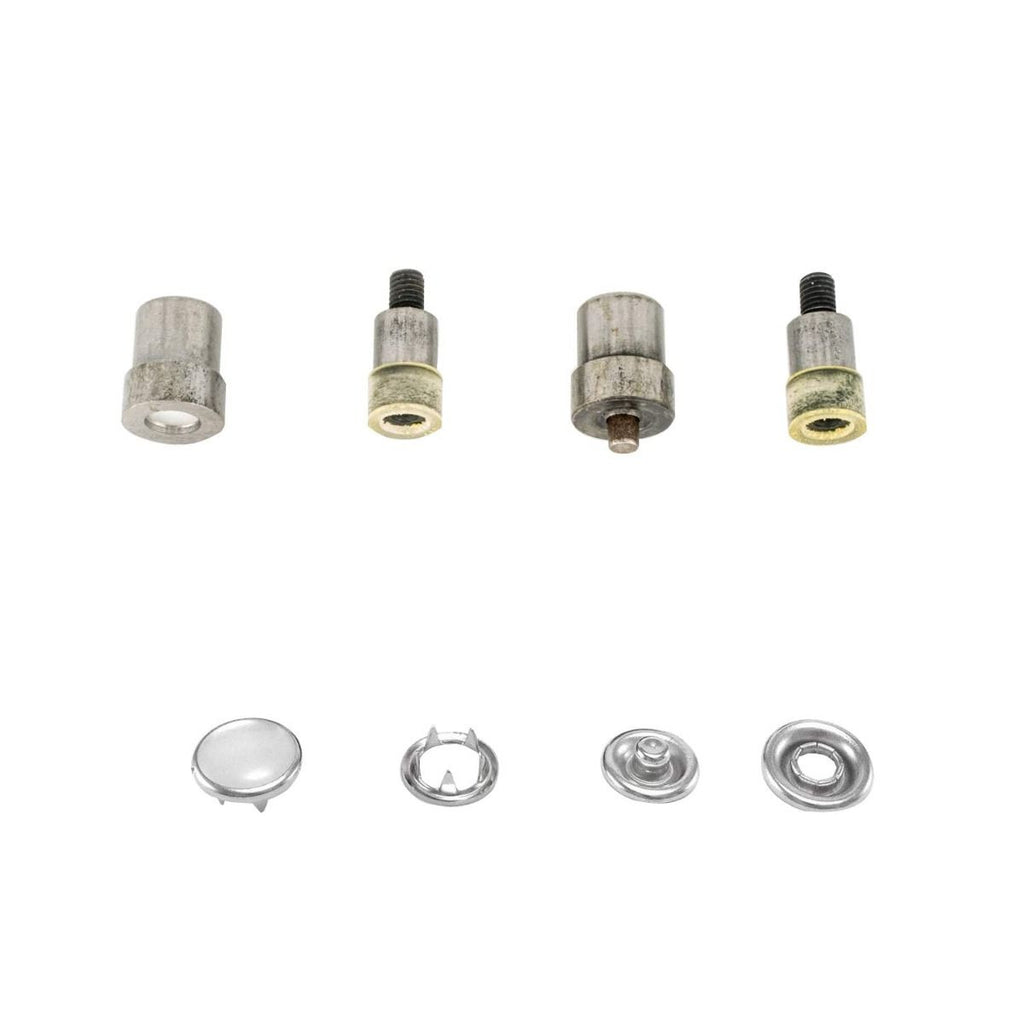 Pearl Cap Snap Popper Die Set for Green Machine Hand Press