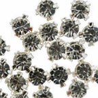 Sew-On Diamante Glass Beads (Pack of 50)