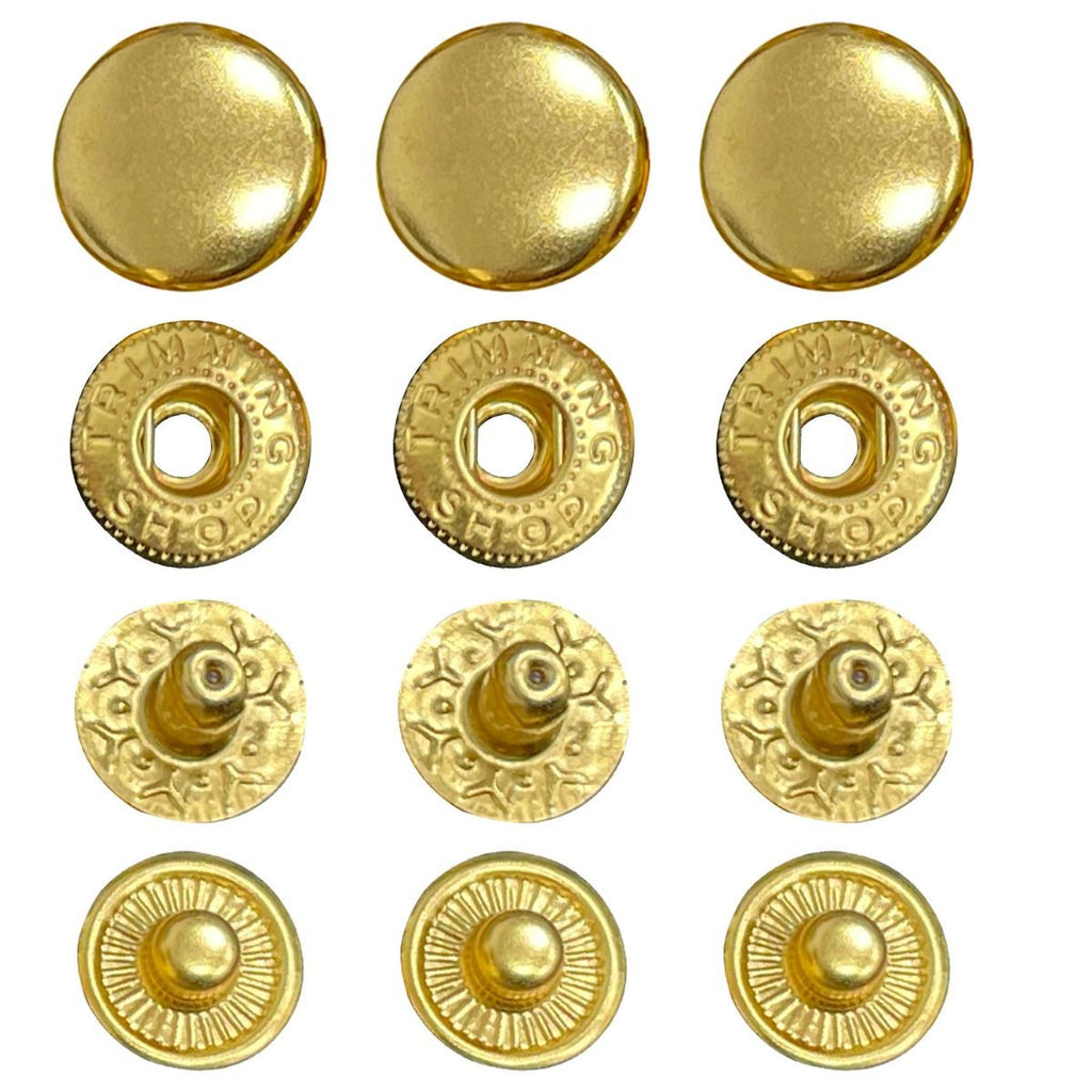 Trimming Shop S Spring Press Studs (pack of 10 sets)