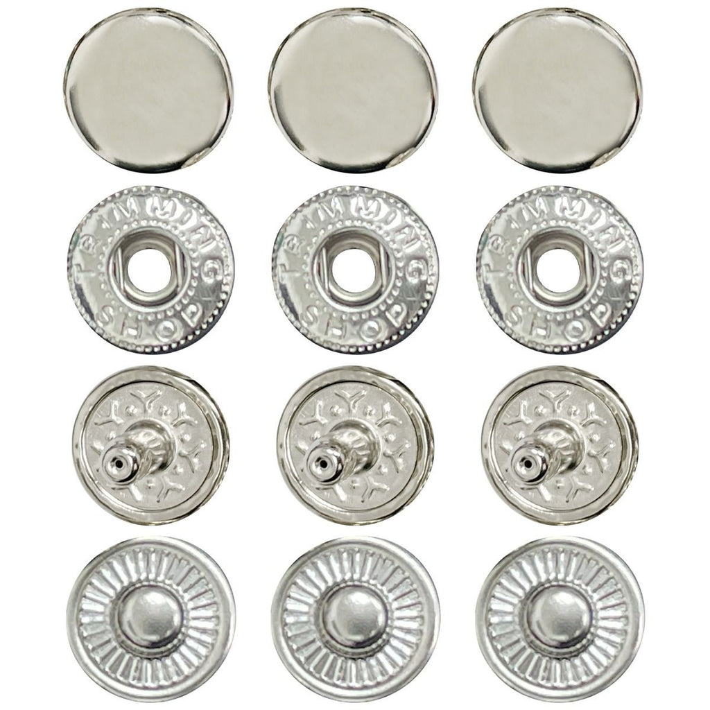Trimming Shop S Spring Press Studs (pack of 10 sets)