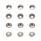 15mm PRYM Stainless Steel Press Studs (10 Sets)